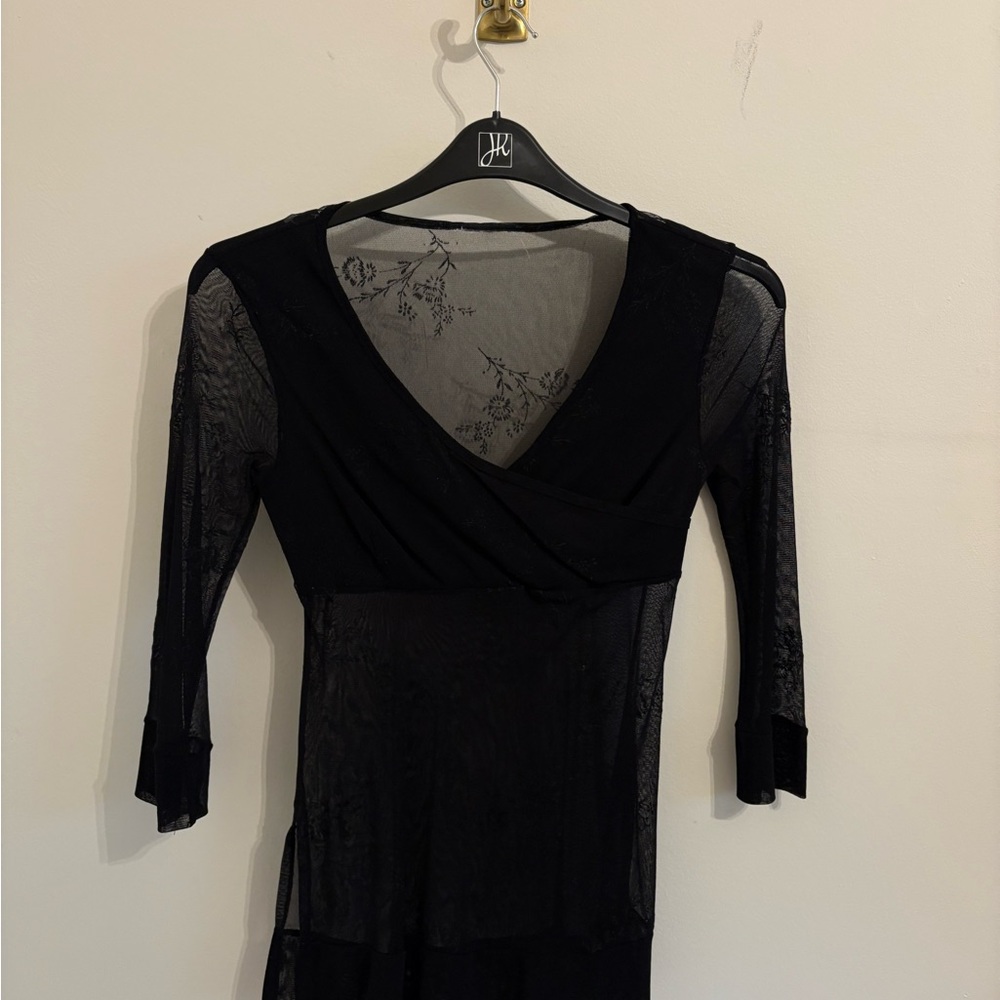 Elegant Black Lace Top
